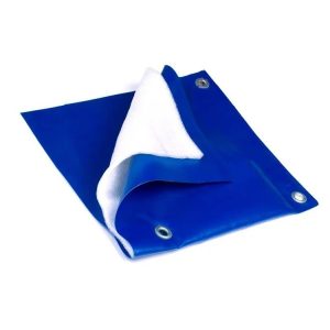 Утепленный Тент ПВХ 500 гр/м2, размер 8×12м с люверсами