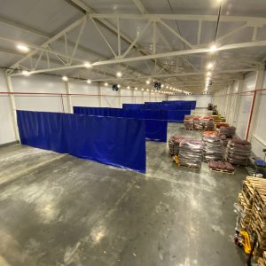 Промышленная штора ПВХ на заказ